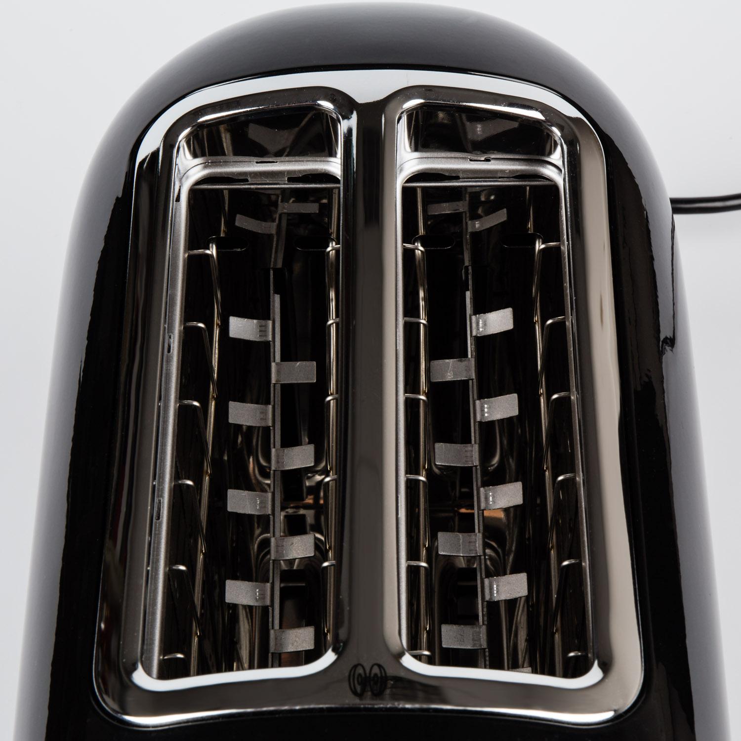 Тостер на 2 хлебца KitchenAid Artisan 2-Slice Automatic Toaster 5KMT2204EOB (Onyx Black) купить в интернет-магазине icover