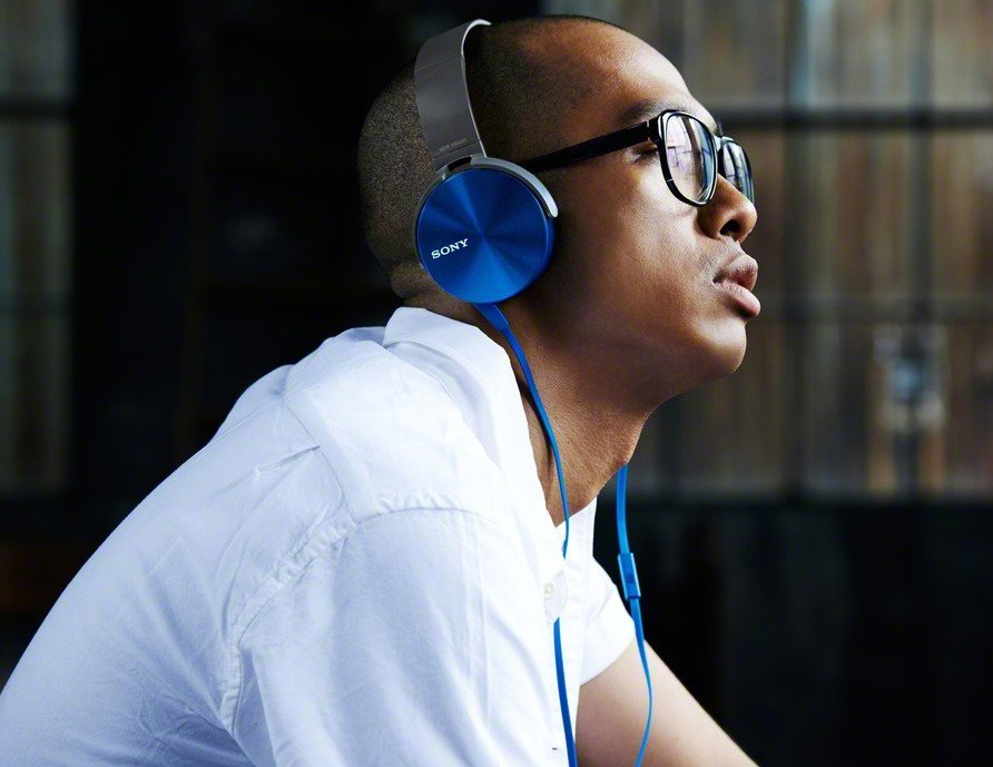 Sony MDR-XB450AP/L - накладные наушники (Blue) купить в интернет-магазине icover