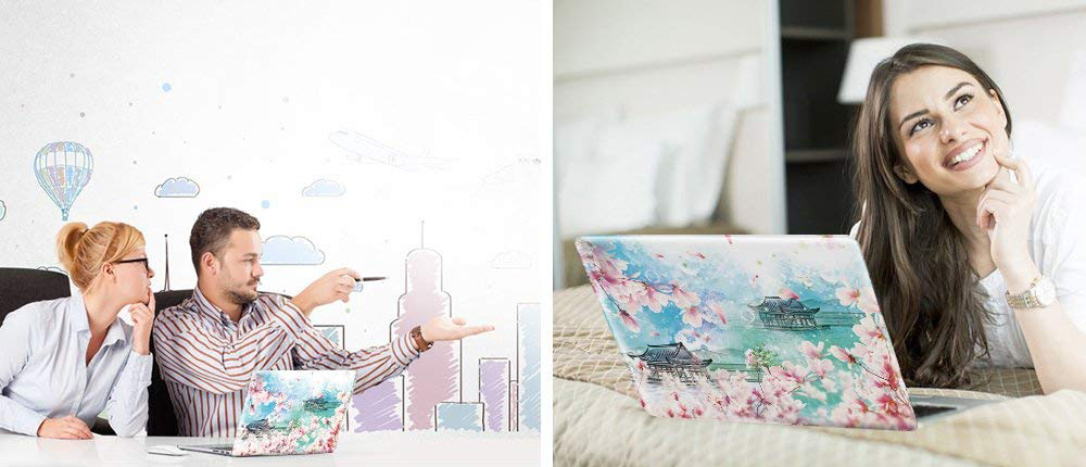 Чехол i-Blason Cover для MacBook Air 13 A1932 (Cherry Blossoms Y11) купить в интернет-магазине icover