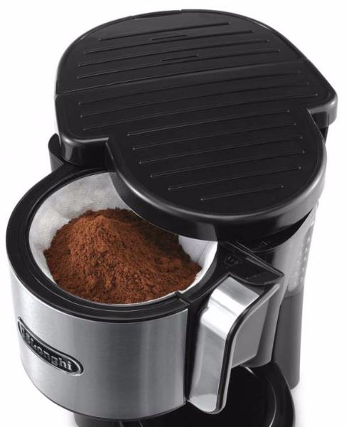 DeLonghi ICM 15750 - кофеварка капельная (Black/Silver) купить в интернет-магазине icover