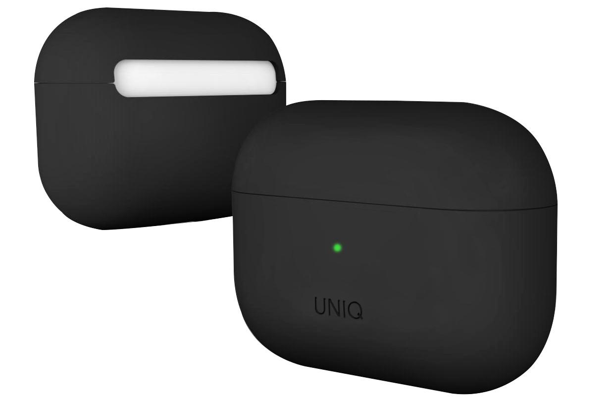 

Чехол Uniq Lino Hybrid Liquid Silicon для AirPods Pro (Ink Black)