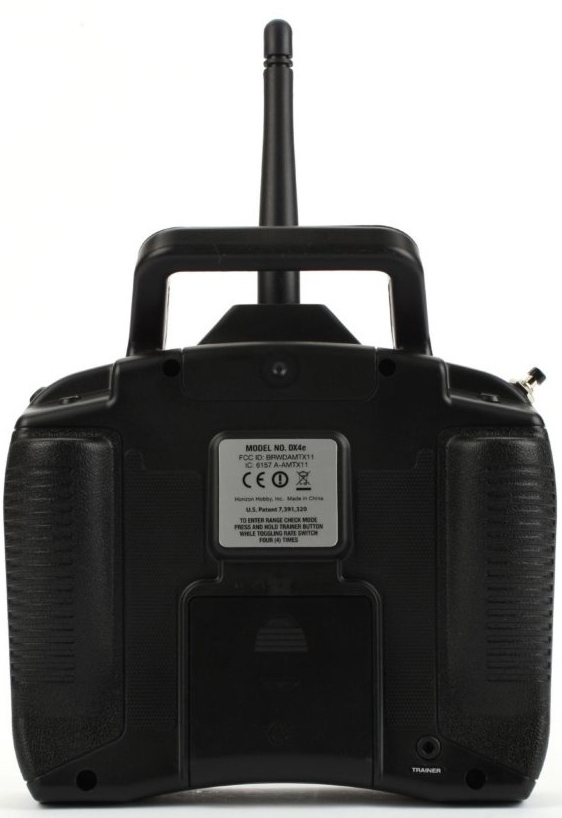 Spektrum DX4e - четырехканальная радиоаппаратура для авиамоделей (Black) купить в интернет-магазине icover
