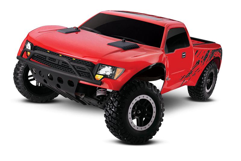 Traxxas Ford F150 SVT Raptor 1:10 - радиоуправляемый шорт-корс (Red) купить в интернет-магазине icover
