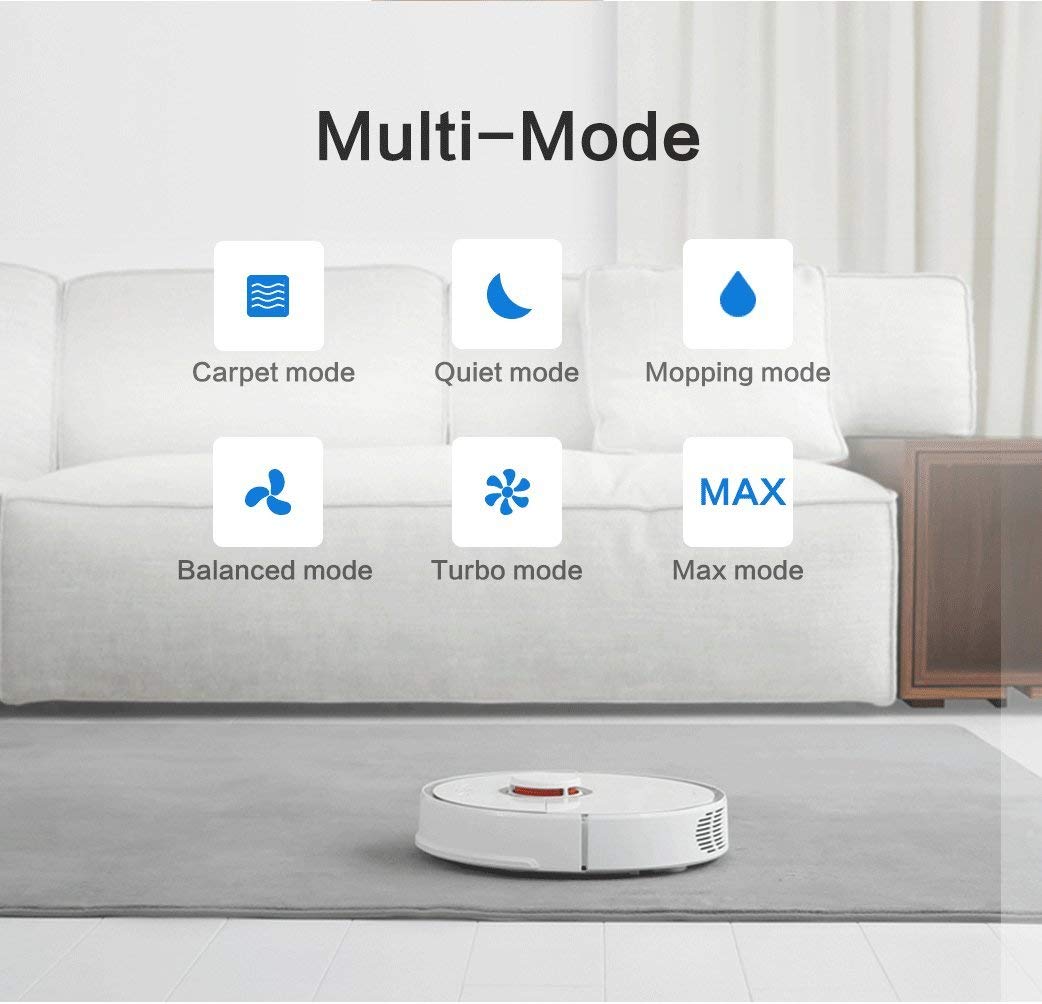 Робот-пылесос Xiaomi Mi Roborock Sweep One S50 (Black) купить в интернет-магазине icover