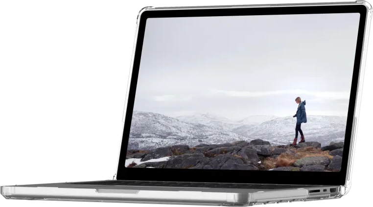 Чехол UAG Lucent для MacBook Pro 14'' M1 PRO / M1 MAX 2021 (Ice/Black) купить в интернет-магазине icover
