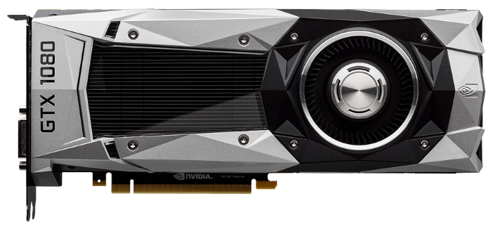 Видеокарта EVGA Nvidia GeForce GTX 1080 Founders Edition 1607Mhz PCI-E 3.0 8192Mb  купить в интернет-магазине icover