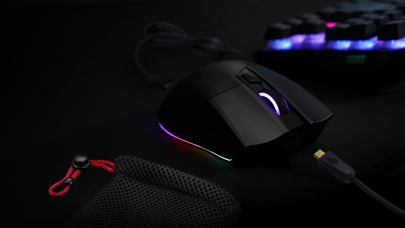 Игровая мышь Asus ROG Gladius II Origin 90MP00U1-B0UA00 (Black) купить в интернет-магазине icover
