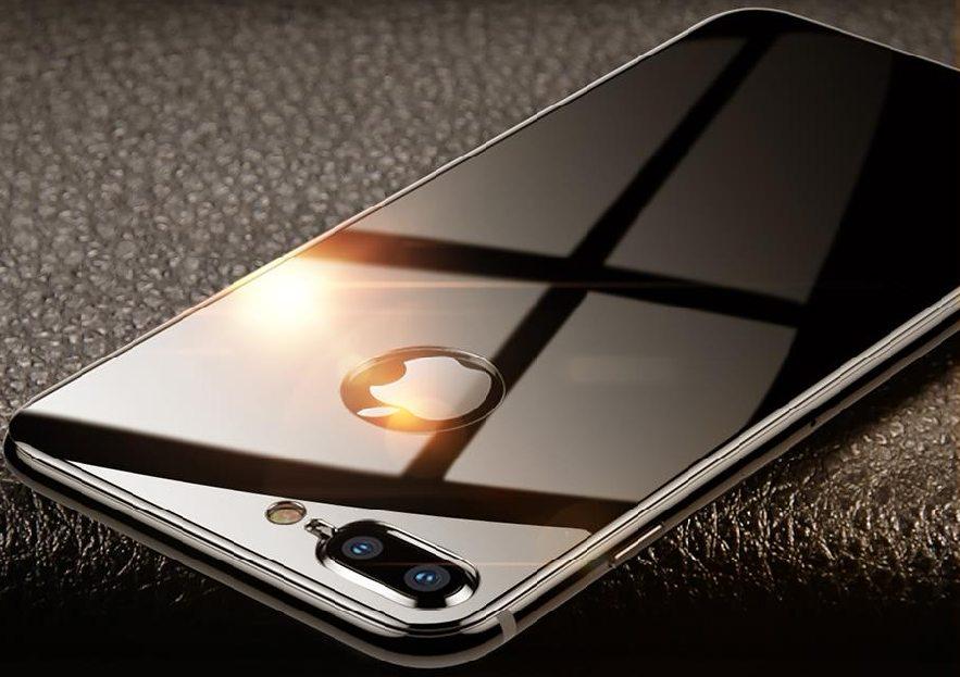 Защитное стекло Baseus 4D Tempered Back Glass (SGAPIPH8P-4D0G) для задней панели iPhone 8 Plus (Space Grey) купить в интернет-магазине icover