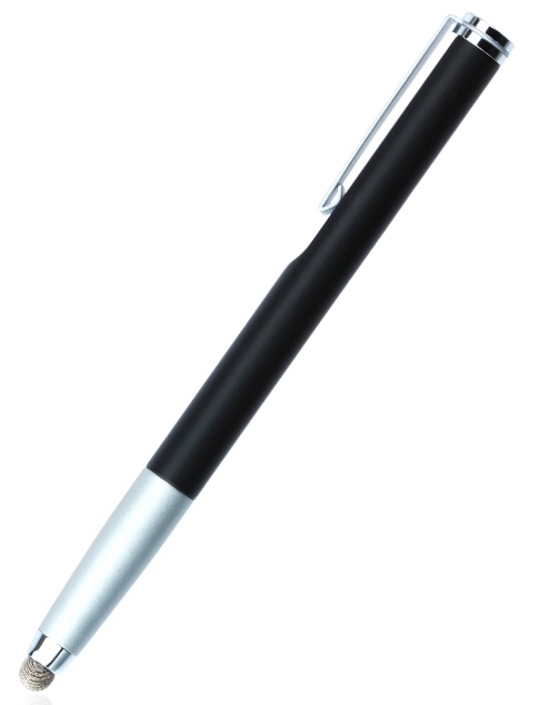 LYNKtec TruGlide Pro - стилус-кисточка для iPhone/iPad (Black/silver) купить в интернет-магазине icover