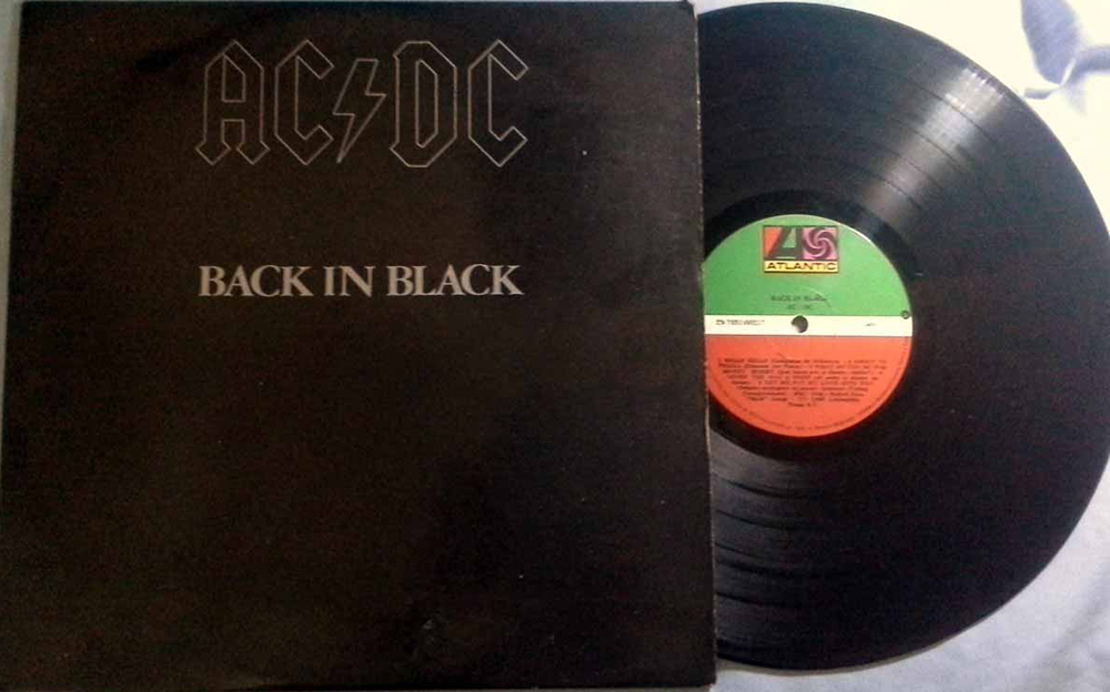 Виниловая пластинка AC/DC - Back in Black (1980) купить в интернет-магазине icover
