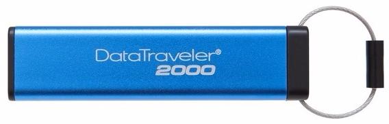 Флеш-накопитель Kingston DataTraveler 2000 16Gb DT2000/16GB (Blue) купить в интернет-магазине icover