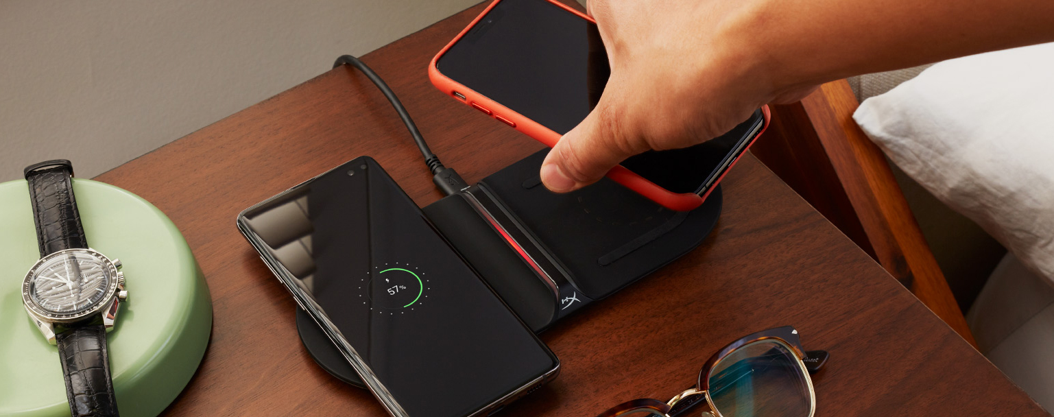 Беспроводная зарядная станция HyperX ChargePlay Base Qi (HX-CPBS-C) купить в интернет-магазине icover
