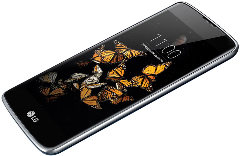 Смартфон LG K8 K350E LTE Dual Sim (Black/Blue) купить в интернет-магазине icover