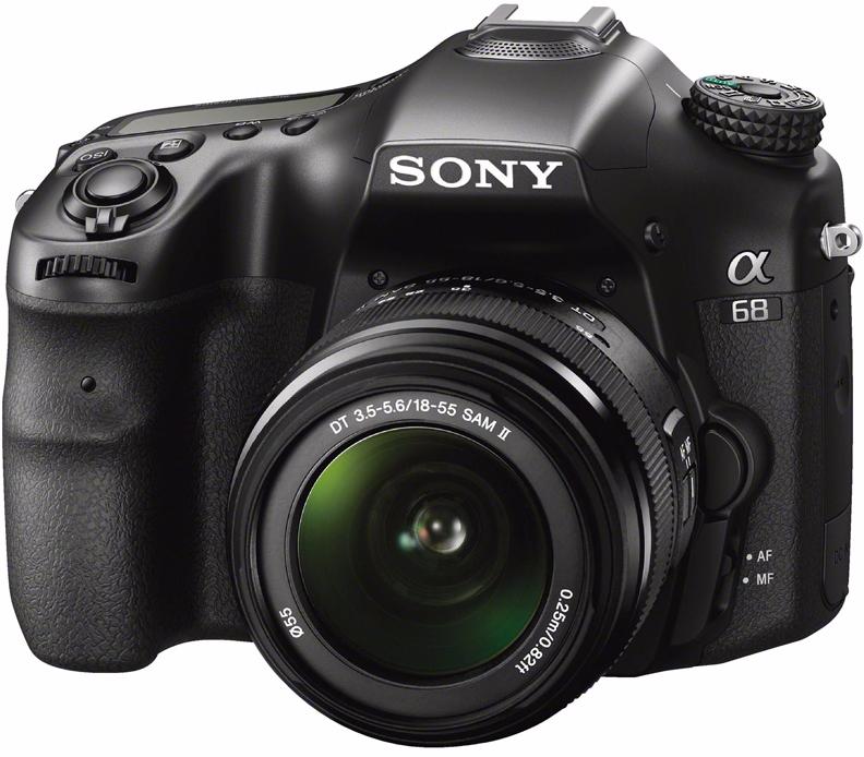 Sony Alpha ILC-A68K (ILCA68K.CEC) - зеркальный фотоаппарат (Black) купить в интернет-магазине icover