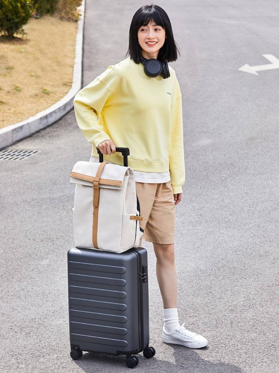 Чемодан NinetyGO Rhine Luggage 20" QB/T 2155-2018 (Dark Grey) купить в интернет-магазине icover