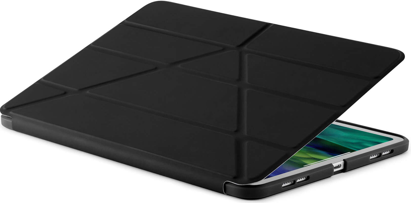 Чехол Pipetto Origami (P045-49-Q) для iPad Air 10.9 2020 (Black) купить в интернет-магазине icover