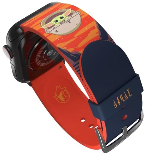 Ремешок MobyFox Mandalorian The Child Bounty (ST-DSY22STW2014) для Apple Watch (Orange) купить в интернет-магазине icover