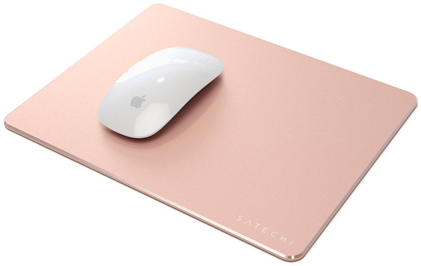 Коврик для мыши Satechi Aluminum ST-AMPADR (Rose Gold) купить в интернет-магазине icover