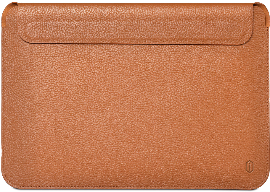 Чехол Wiwu Genuine Leather для MacBook Pro 13/Air 13 2018-2020 (Brown) купить в интернет-магазине icover