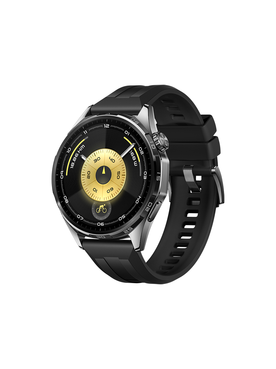 Смарт-часы HUAWEI Watch GT 6 46 mm 55020FWF (Black Elast) купить в интернет-магазине icover