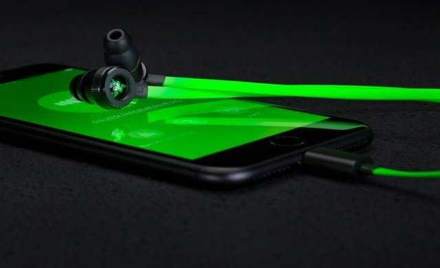 Наушники Razer Hammerhead Lightning (RZ04-02090100-R3G1) для iOS (Black/Green) купить в интернет-магазине icover