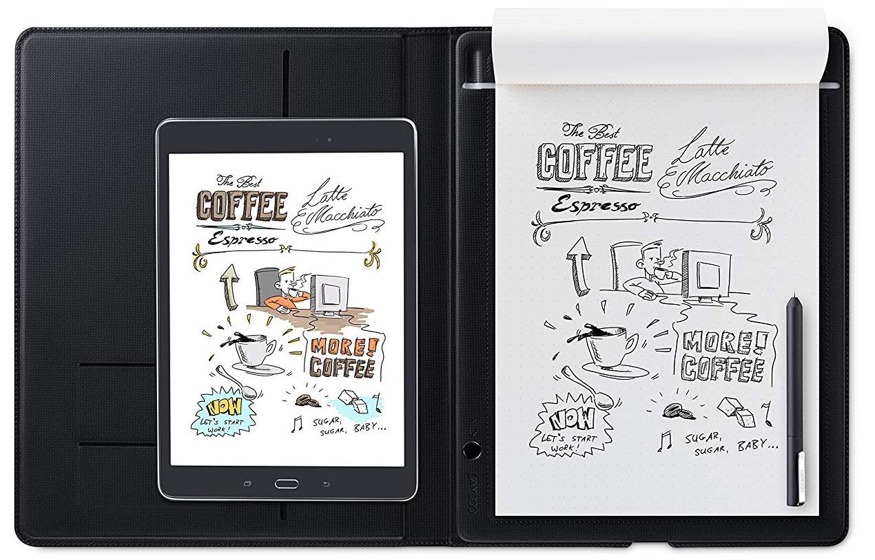 Графический планшет Wacom Bamboo Folio A4 CDS-810G (Black) купить в интернет-магазине icover