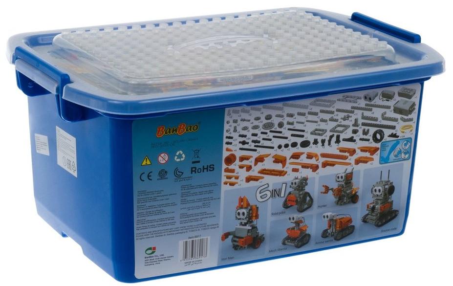 Электронный конструктор BanBao Ultrasonic Robot 6 in 1 (1CSC20003514) купить в интернет-магазине icover
