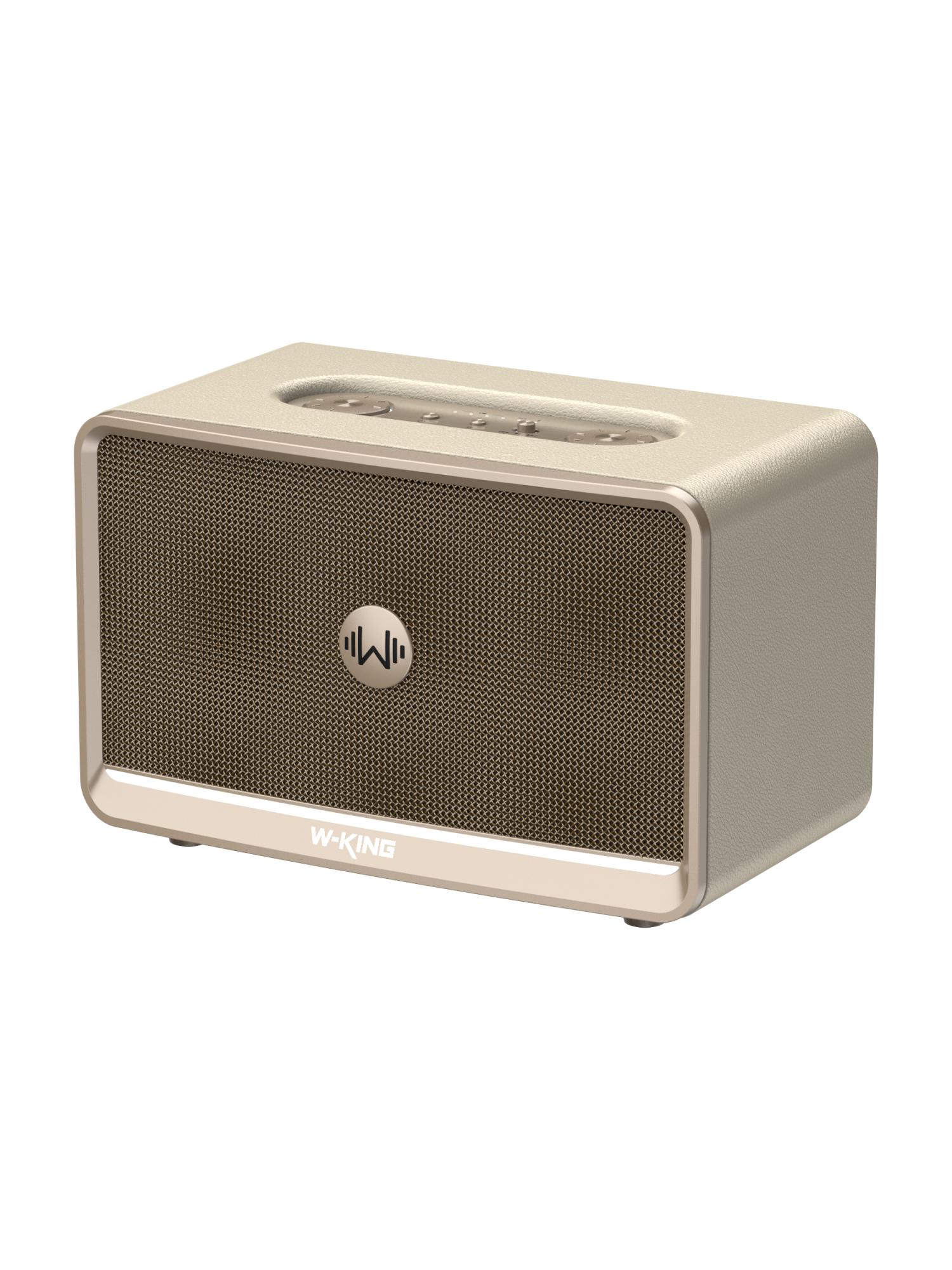 Колонка портативная W-KING H330 Boombox Speaker (Cream) купить в интернет-магазине icover