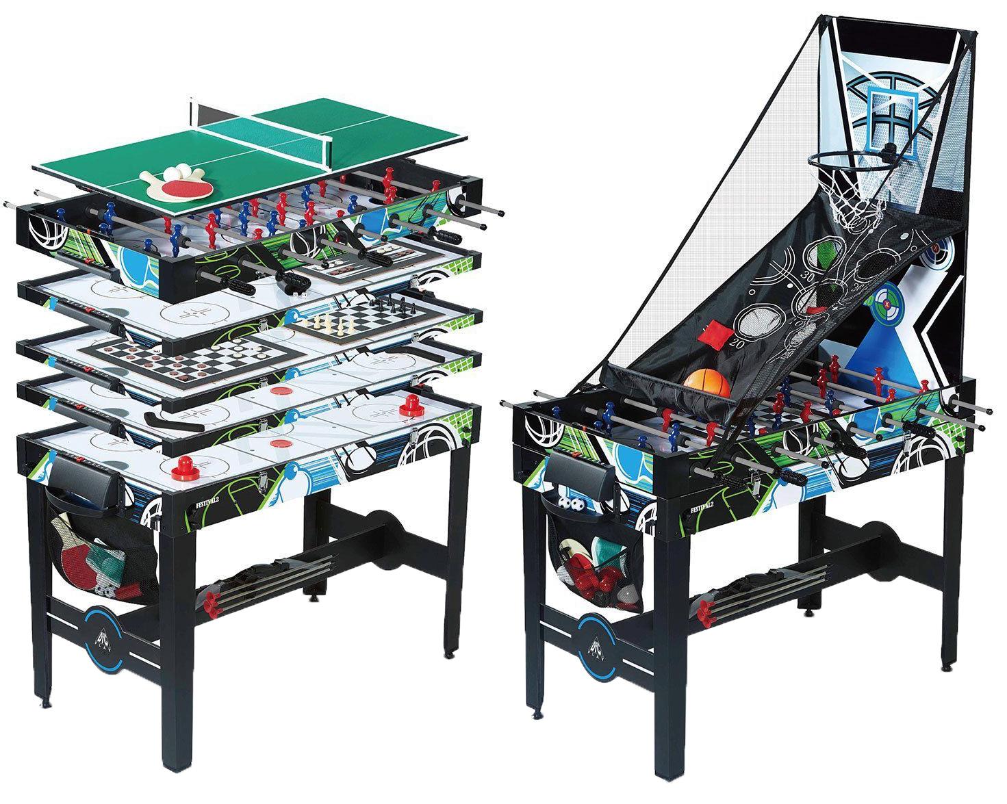 

Игровой стол рансформер DFC Festival2 48" (Black), Festival2 48"