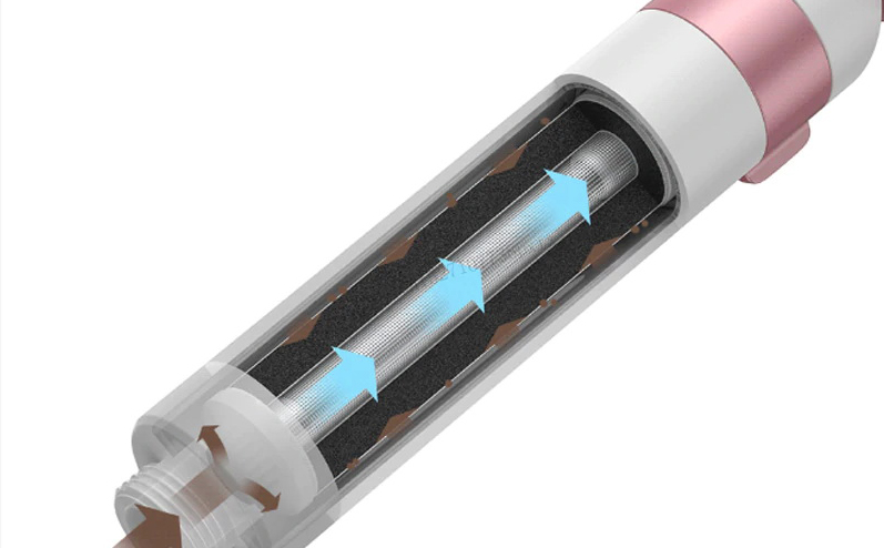 Насадка-лейка для душа DIIIB Dabai Dechloration Pressurized (Black) купить в интернет-магазине icover