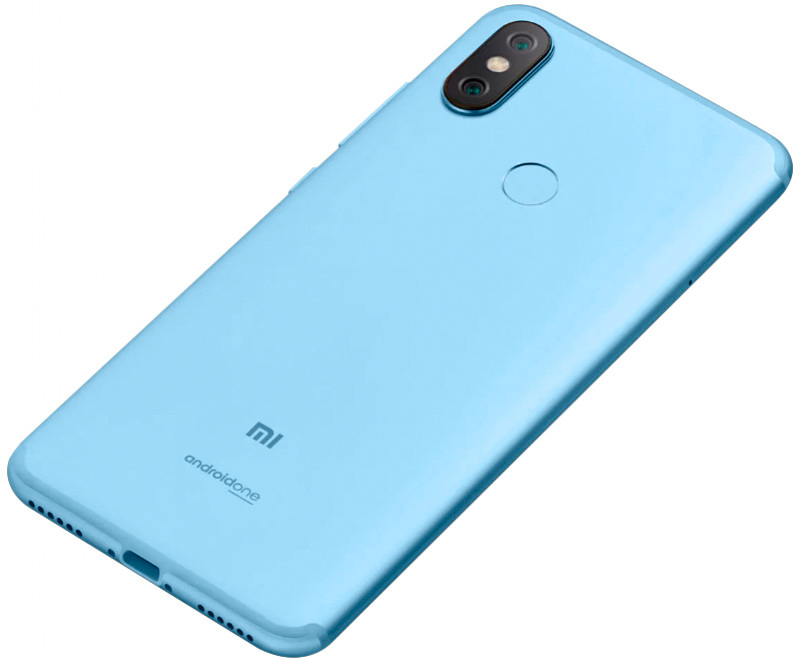 Смартфон Xiaomi Mi A2 64Gb M1804D2SG (Blue) купить в интернет-магазине icover