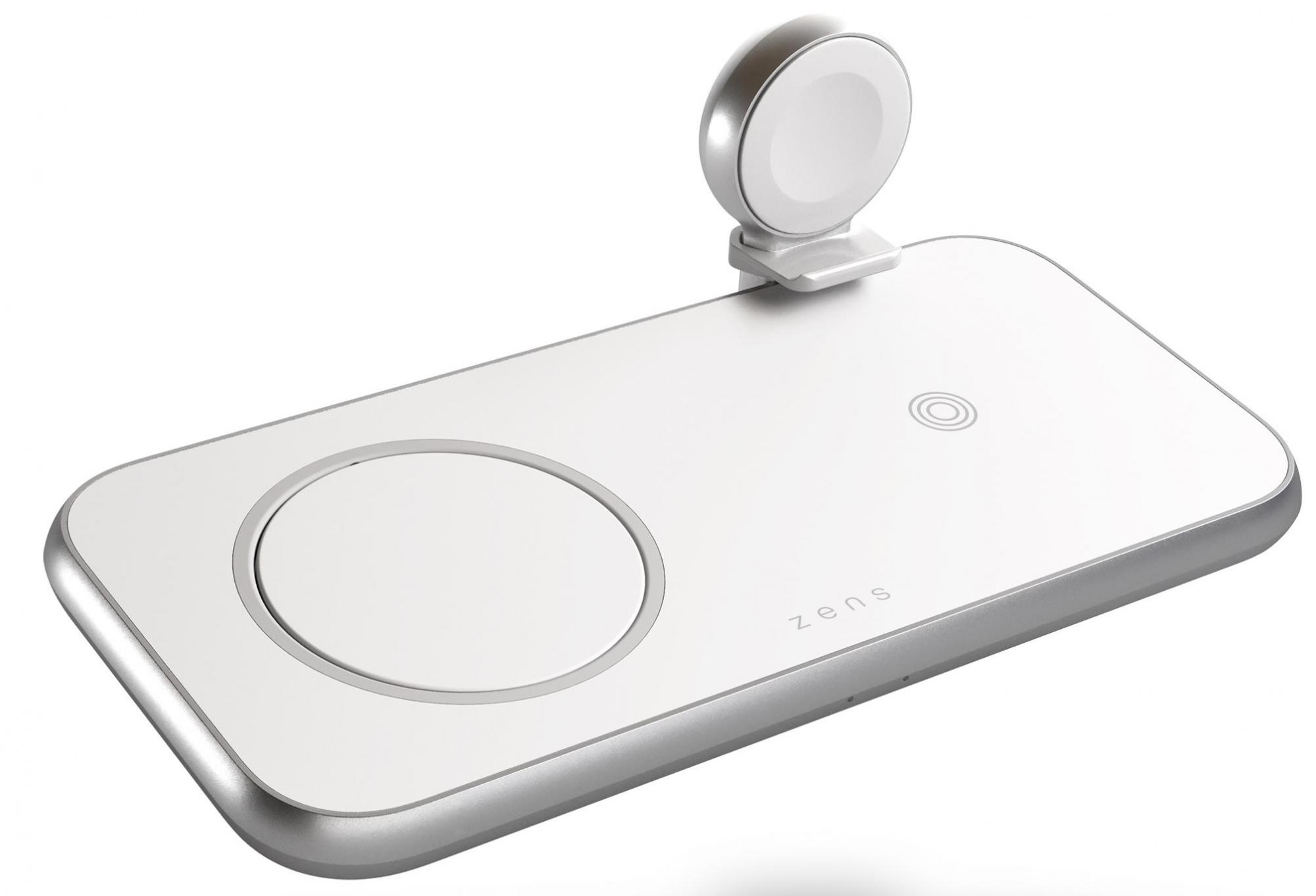 Беспроводное зарядное устройство Zens Aluminium 4-in-1 MagSafe Wireless Charger (ZEDC17W/00) купить в интернет-магазине icover