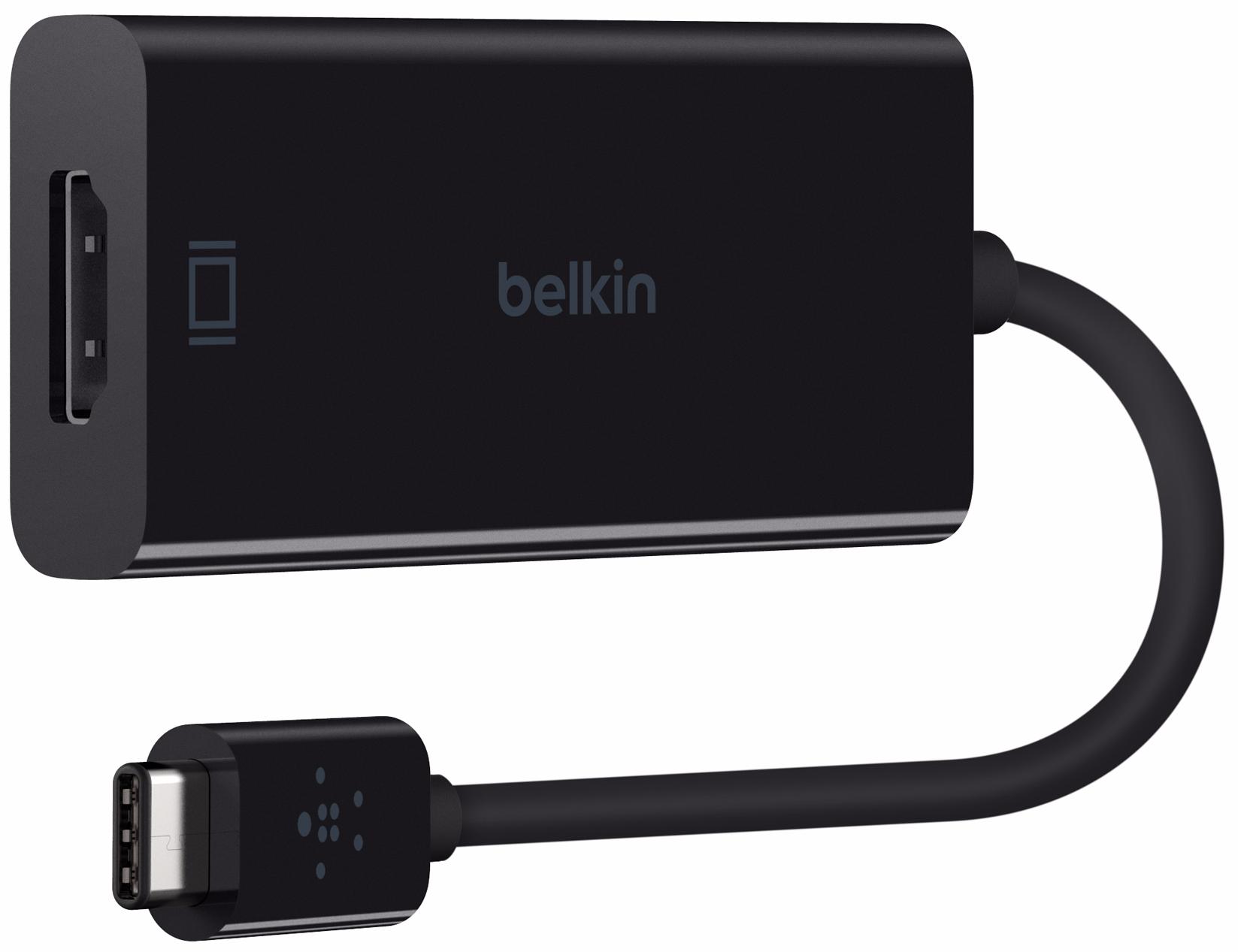 

Переходник Belkin USB-C-HDMI F2CU038btBLK (Black)