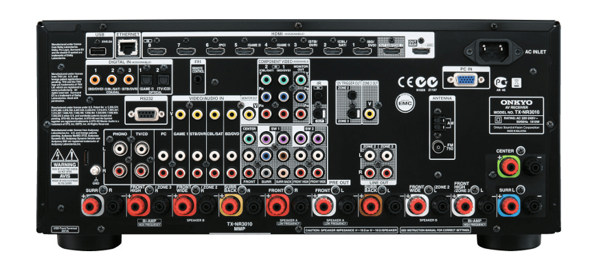 ONKYO TX-NR 3010 - аудио-видео ресивер (Black) купить в интернет-магазине icover