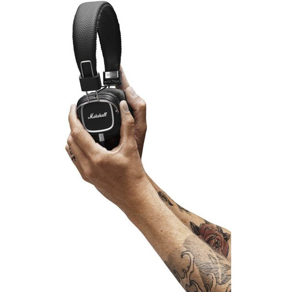 Накладные наушники Marshall Major II (Steel Edition) купить в интернет-магазине icover