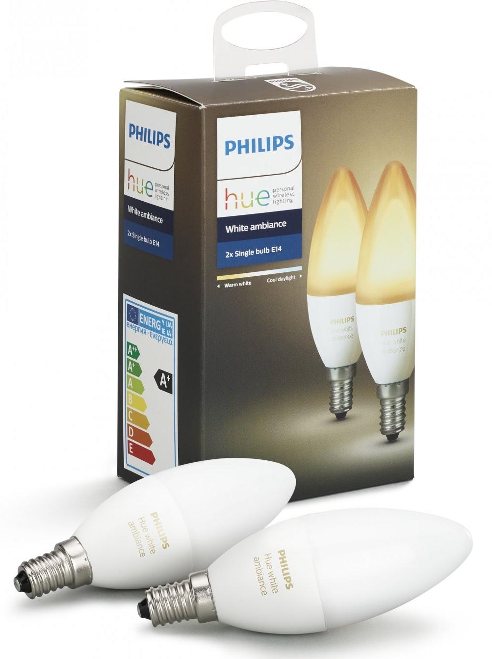

Hue White Ambiance, E14