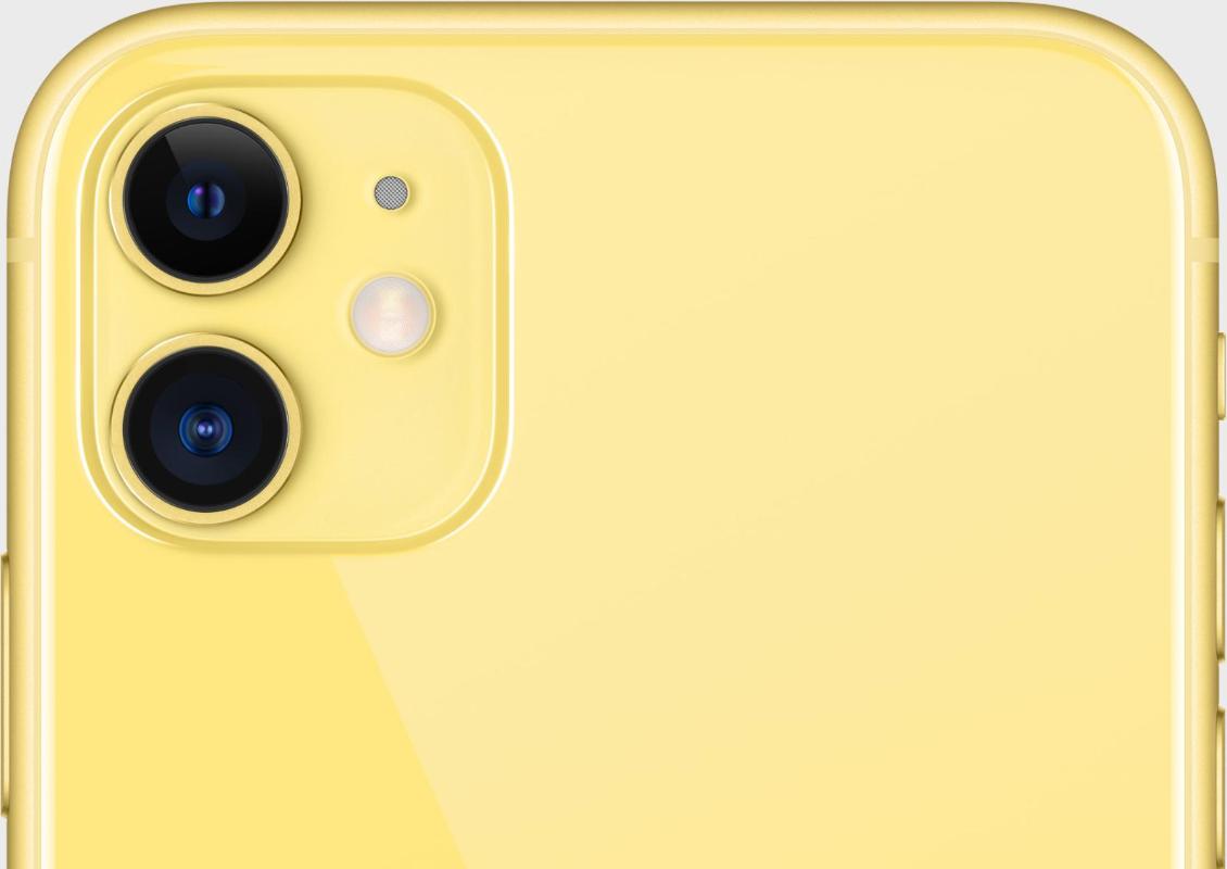 Смартфон Apple iPhone 11 64Gb MWLW2RU/A (Yellow) купить в интернет-магазине icover