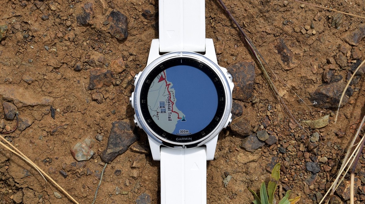 Умные часы Garmin Fenix 5S Plus 010-01987-21 (Silver/Black) купить в интернет-магазине icover