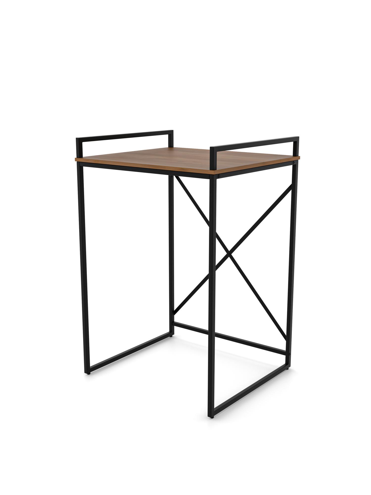 Стеллаж лофт для стиральной и сушильной машины RIDBERG CHICO (Dark Oak/Black) купить в интернет-магазине icover