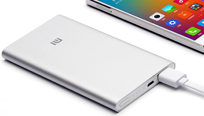 Внешний аккумулятор Xiaomi Mi Power Bank 5000mAh (Silver) купить в интернет-магазине icover