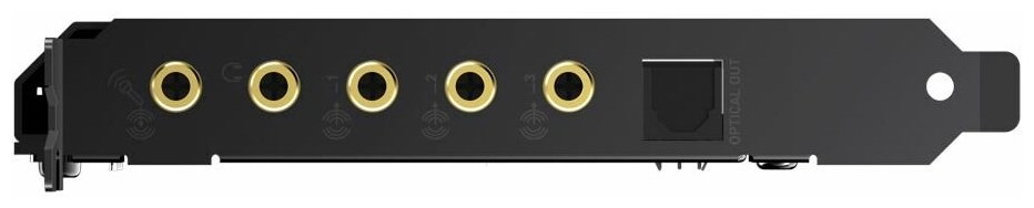 Внутренняя звуковая карта Creative Sound BlasterX AE-5 Plus (Black) купить в интернет-магазине icover