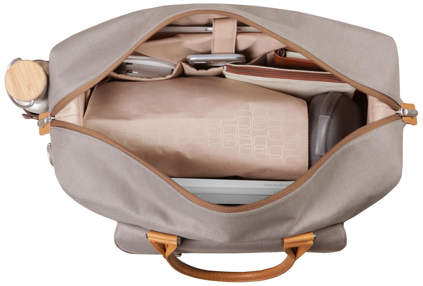 Сумка Moshi Vacanza (99MO097071) для ноутбука 15'' (Titanium Grey) купить в интернет-магазине icover