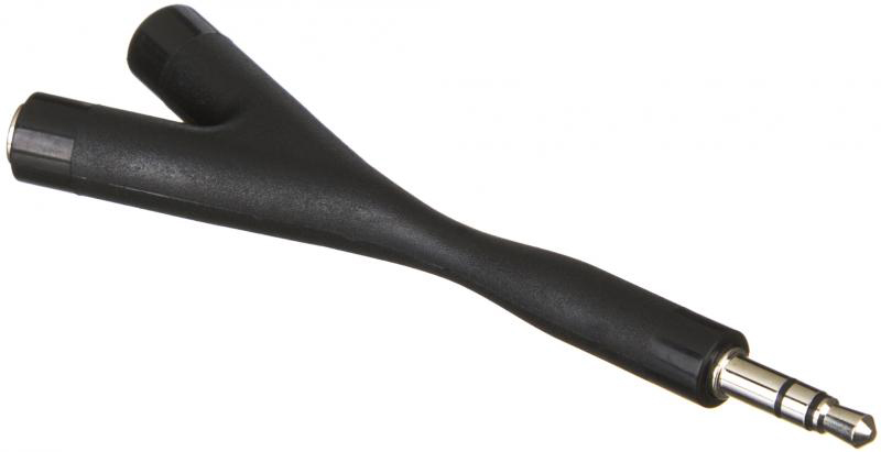 Адаптер-разветвитель Belkin Headphone Splitter 3.5mm AV10093bt (Black) купить в интернет-магазине icover