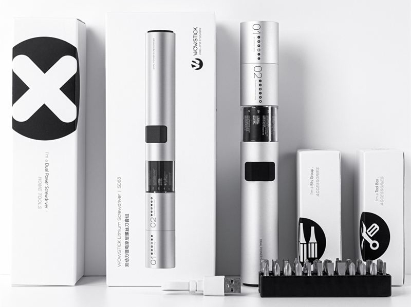 Электрическая отвертка Xiaomi Wowstick SD (Silver) купить в интернет-магазине icover