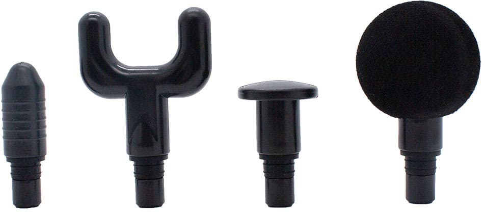Перкуссионный массажер GESS Mini Revolver (Black) купить в интернет-магазине icover