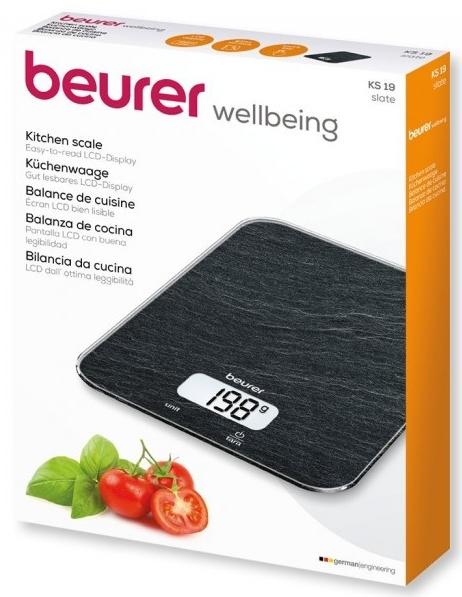 Кухонные весы Beurer KS19 (Slate) купить в интернет-магазине icover