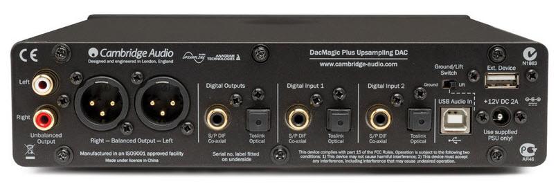 Внешний ЦАП Cambridge Audio DacMagic Plus 5055300405418 (Black) купить в интернет-магазине icover
