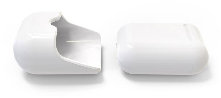 Адаптер HyperJuice QTY для беспроводной зарядки AirPods (White) купить в интернет-магазине icover