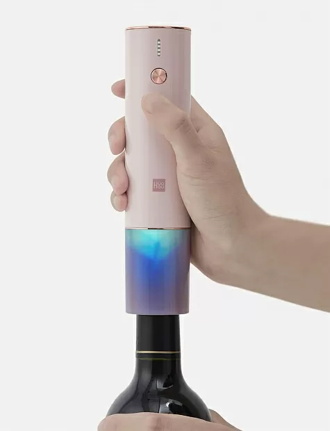 Электрический штопор HuoHou Wine Electric Bottle Opener (Pink) купить в интернет-магазине icover
