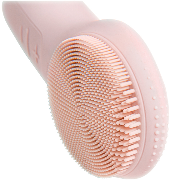 Прибор для очищения кожи и массажа лица Yamaguchi Silicone Cleansing Brush (Peach) купить в интернет-магазине icover